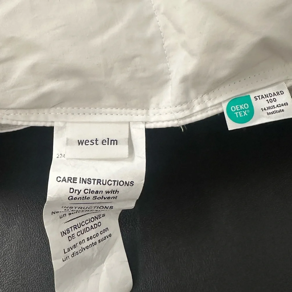 NWT West Elm European Down Duvet Insert - Twin/Twin XL